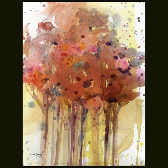 Original Tree painting by Kathy Morton Stanion - Song Of The Trees 3 - Picture 2 of 9